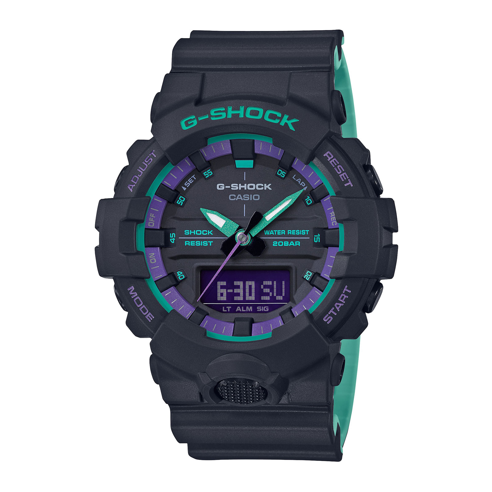 Reloj G-SHOCK GBX-100-2D Resina/Acero Hombre Turquesa - Btime