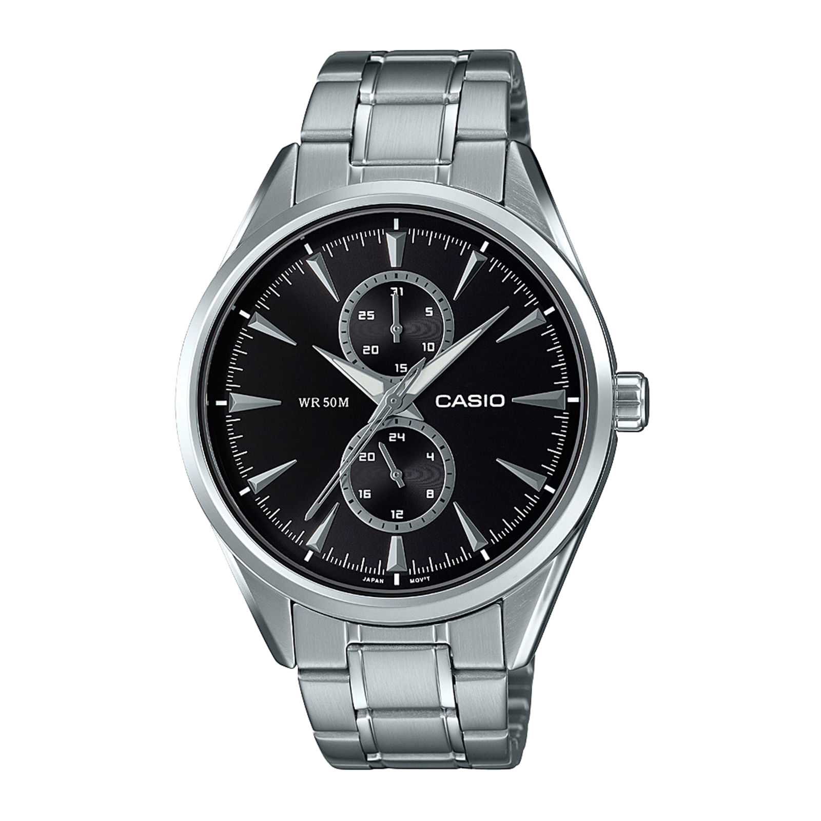 Reloj CASIO MTP-SW340D-1A Acero Hombre Plateado