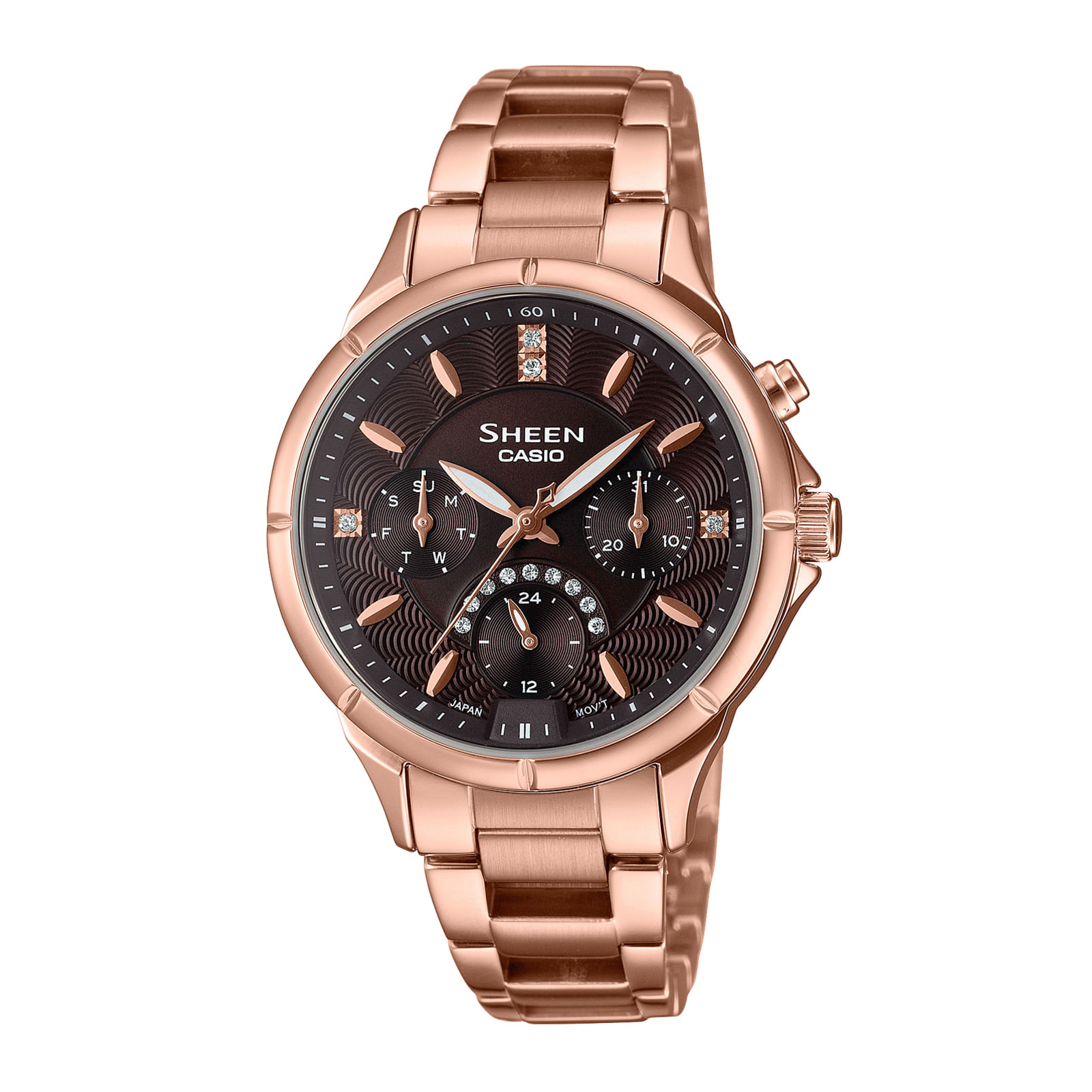 Reloj SHEEN SHE-3047PG-5A Acero Mujer Oro Rosa