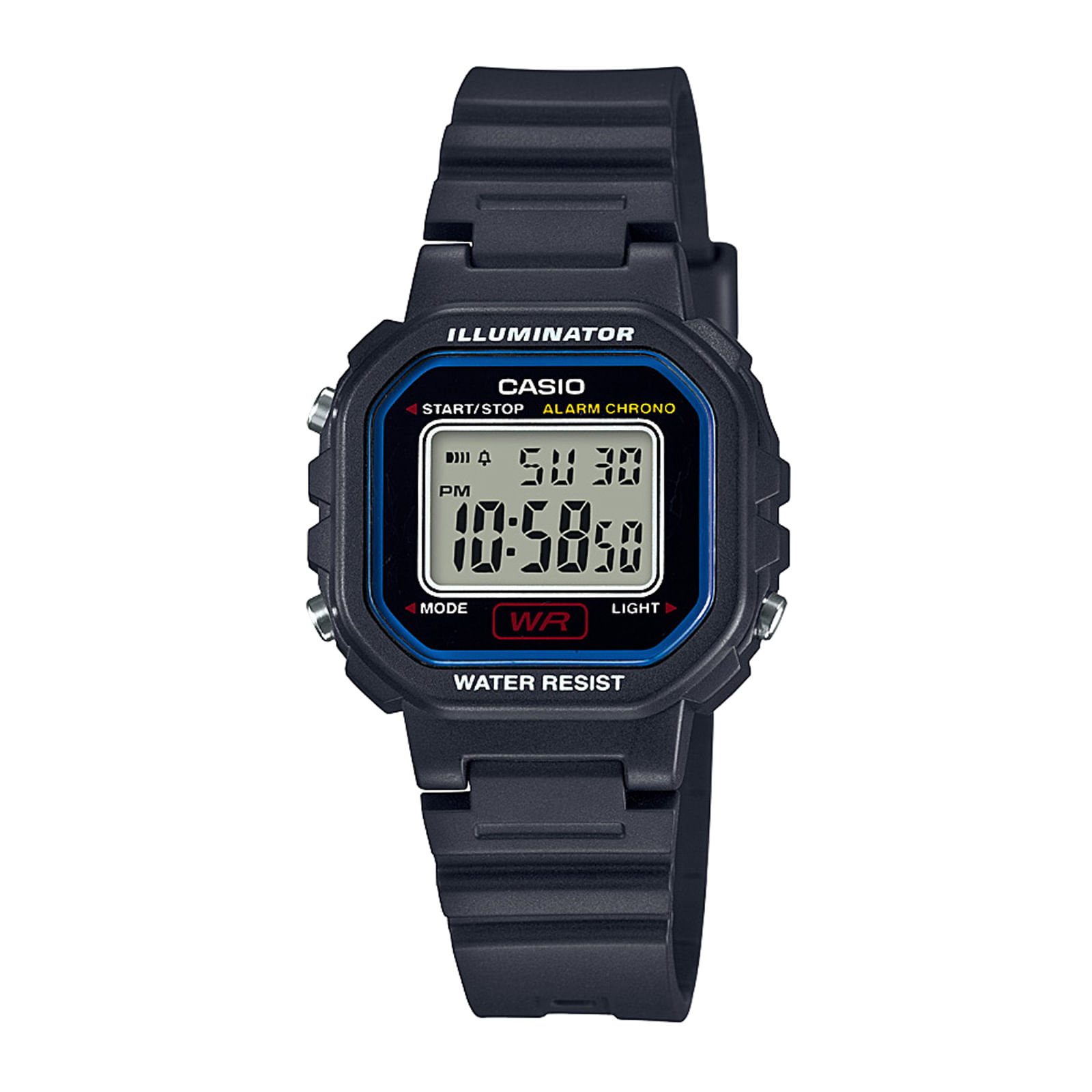 Reloj CASIO LA-20WH-1C Resina Juvenil Negro