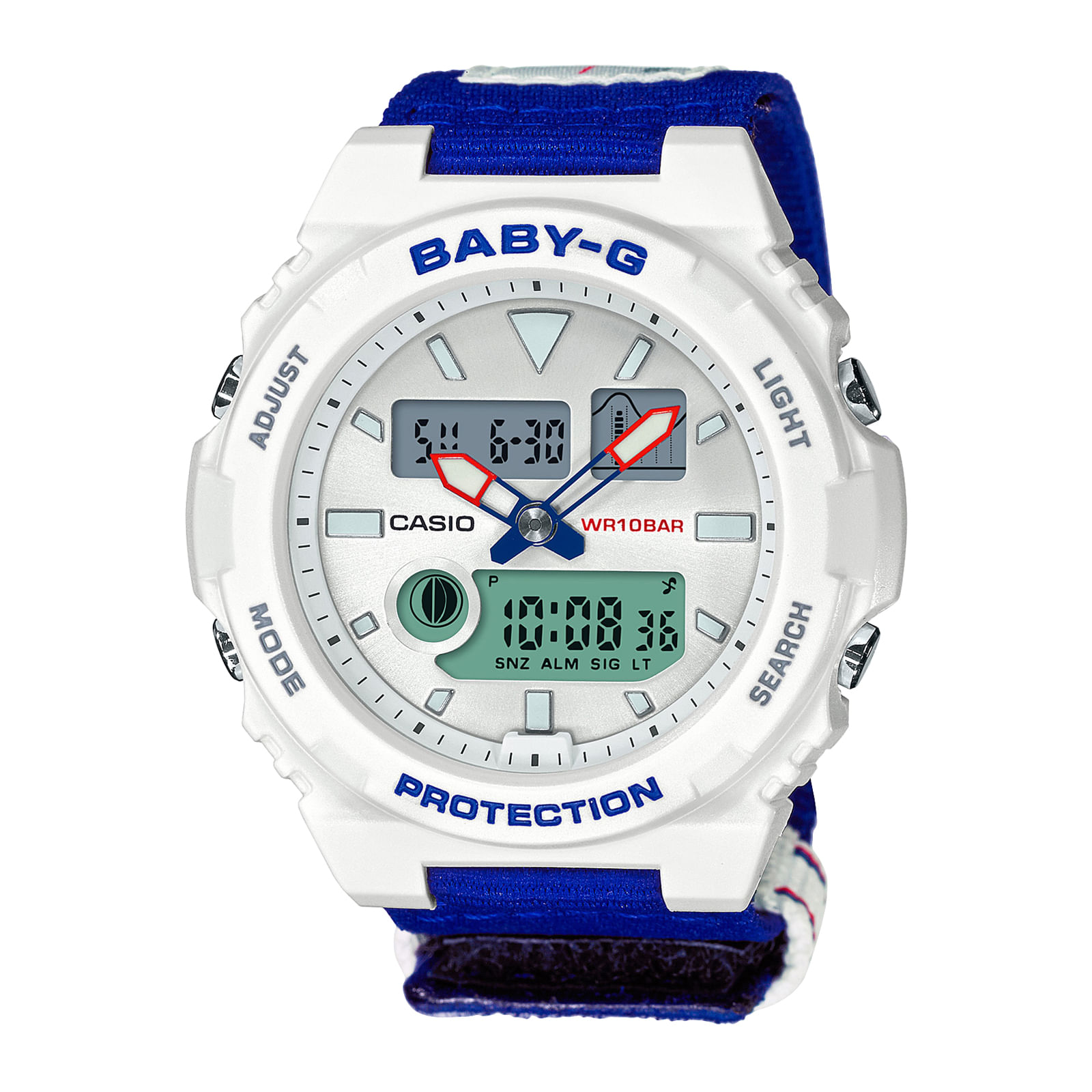 Reloj BABY-G BAX-125-2A Resina Mujer Blanco