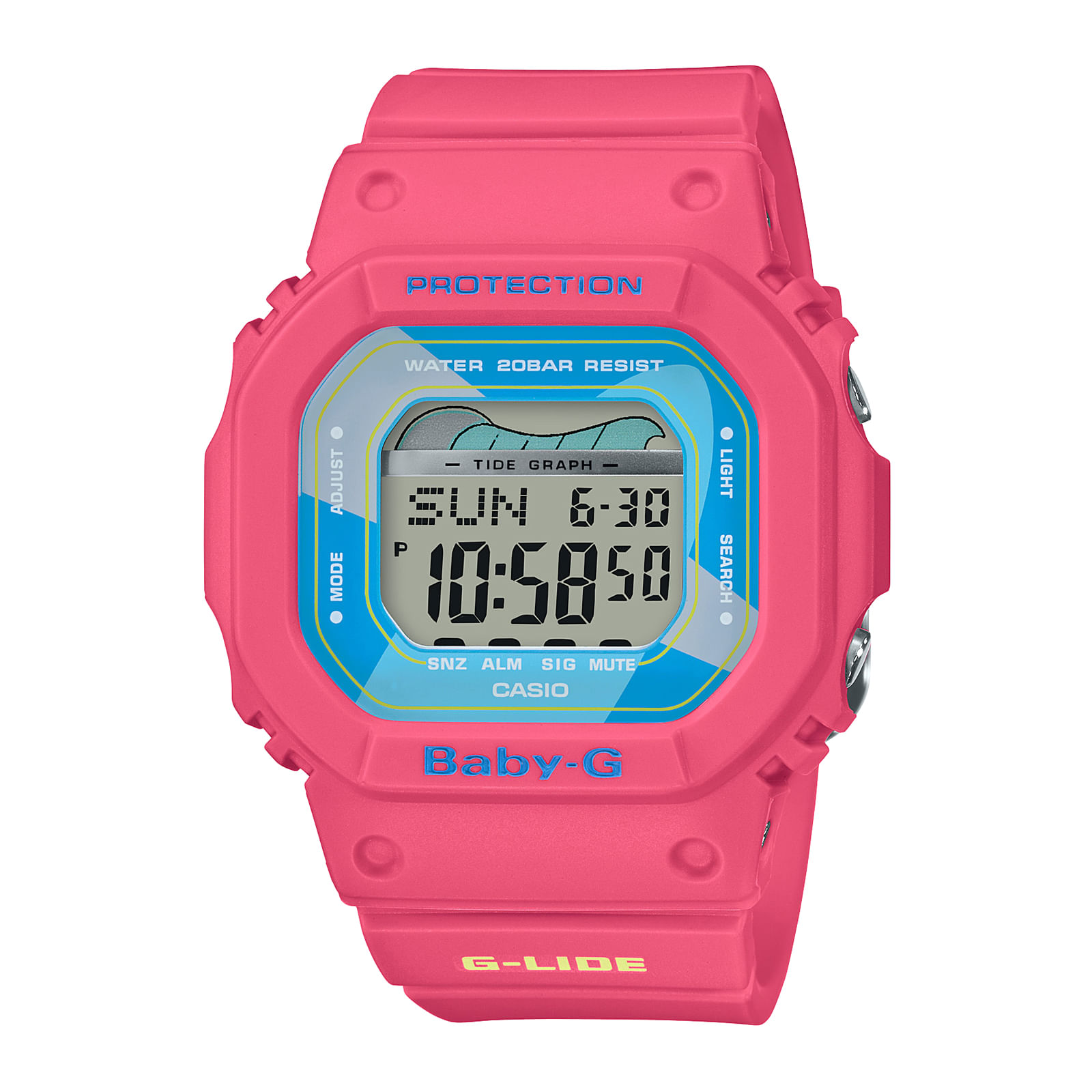 Reloj BABY-G BLX-560VH-4D Resina Mujer Rosado