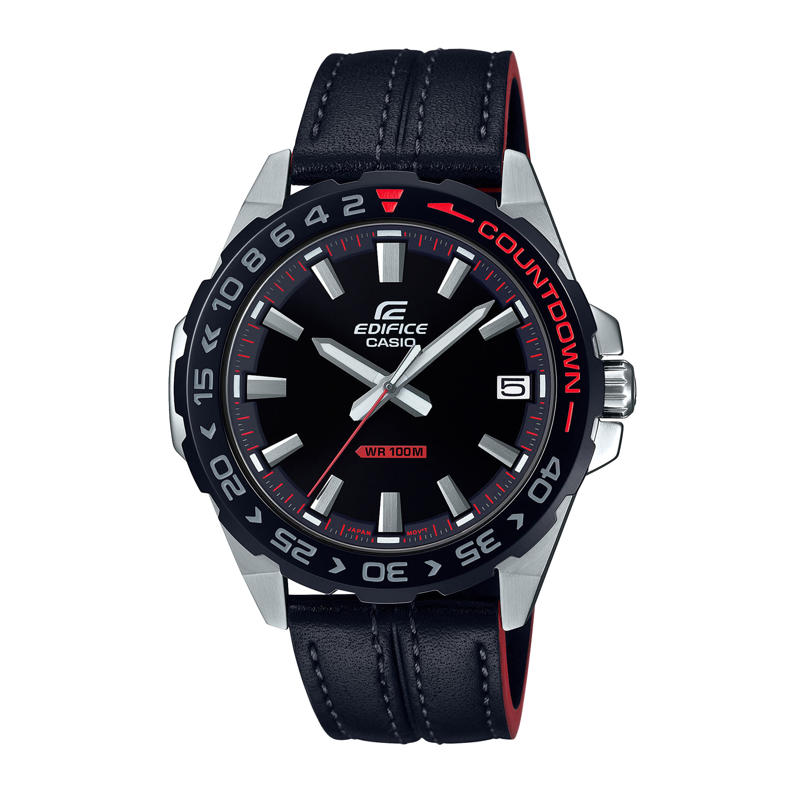 Reloj EDIFICE EFV-120BL-1A Acero Hombre Plateado