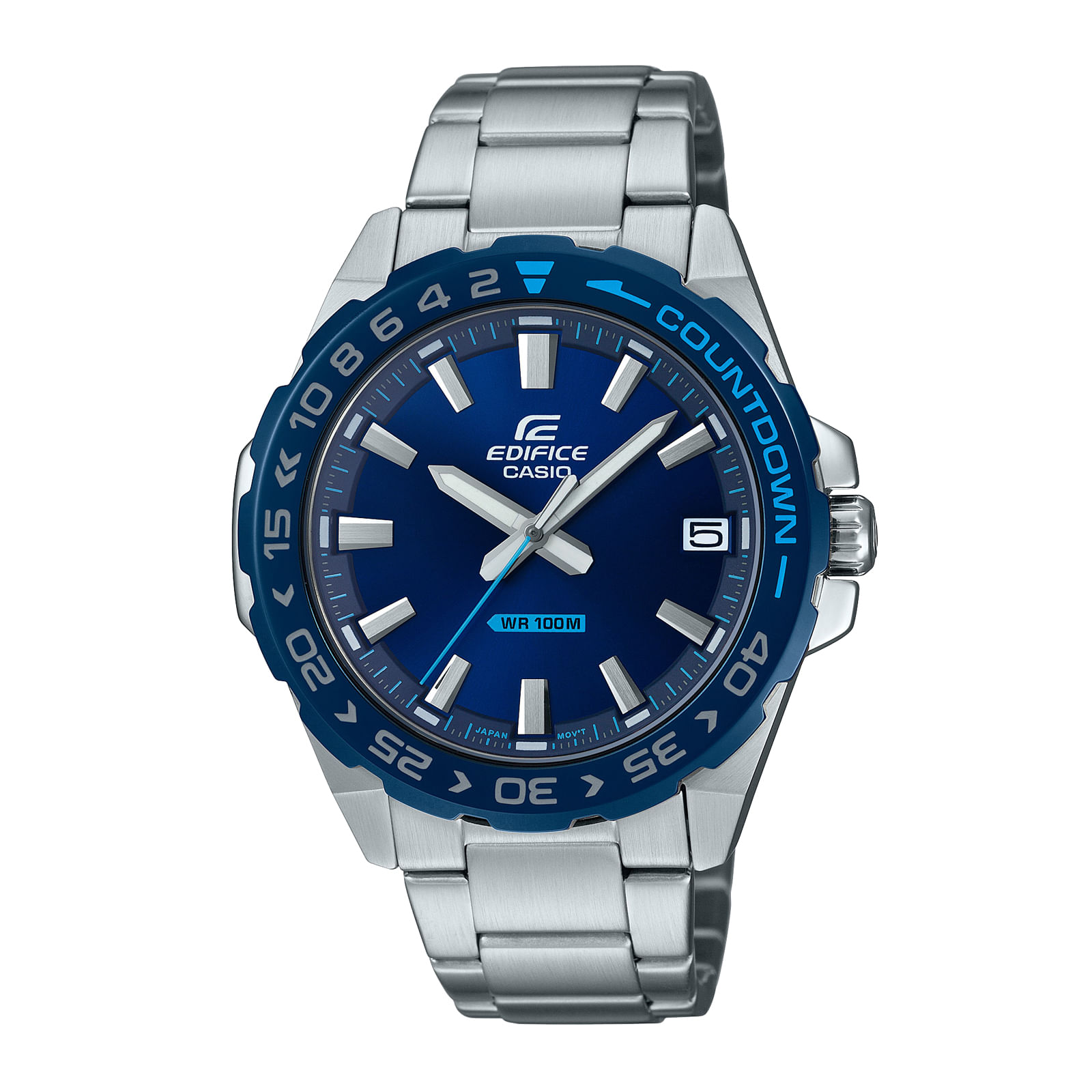 Reloj EDIFICE EFV-120DB-2A Acero Hombre Plateado