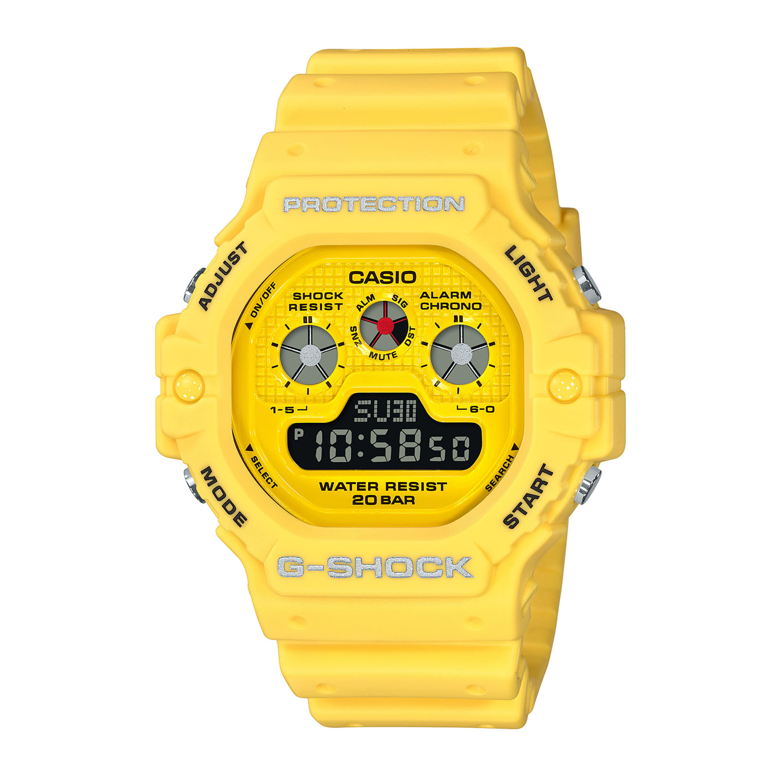 Reloj G-SHOCK GBD-200-9DR Resina Hombre Verde Lima - Btime