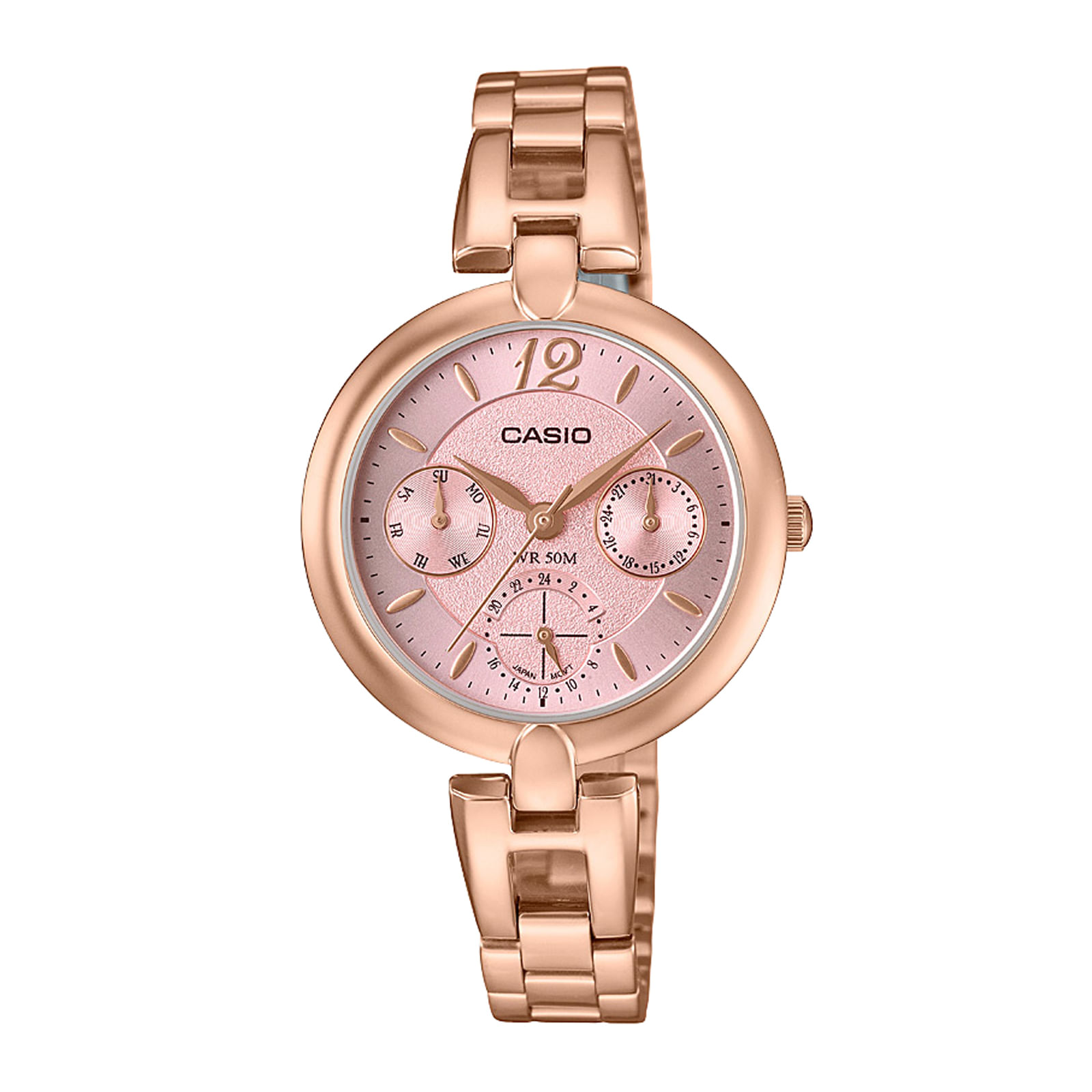 Reloj CASIO LTP-E401PG-4A Acero Mujer Oro Rosa