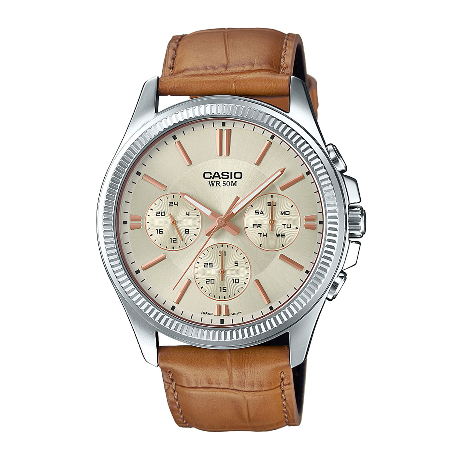 Reloj CASIO MTP-1375L-9A Acero Hombre Plateado