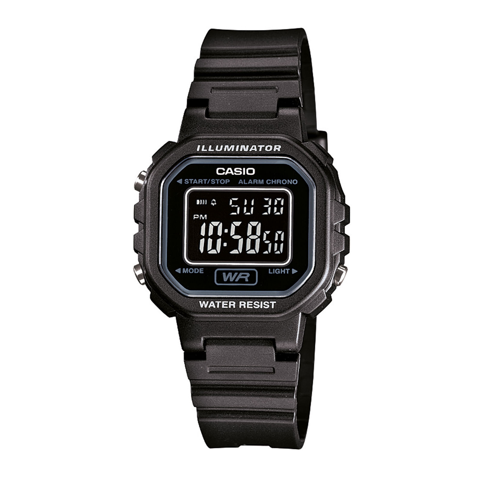 Reloj CASIO LA-20WH-1B Resina Juvenil Negr