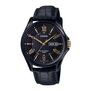 Reloj CASIO MTP-1384BL-1A Acero Hombre Negro