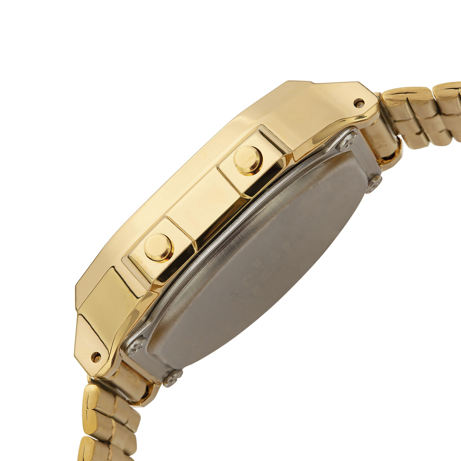 Reloj CASIO A168WEGC-3D Resina Unisex Dorado