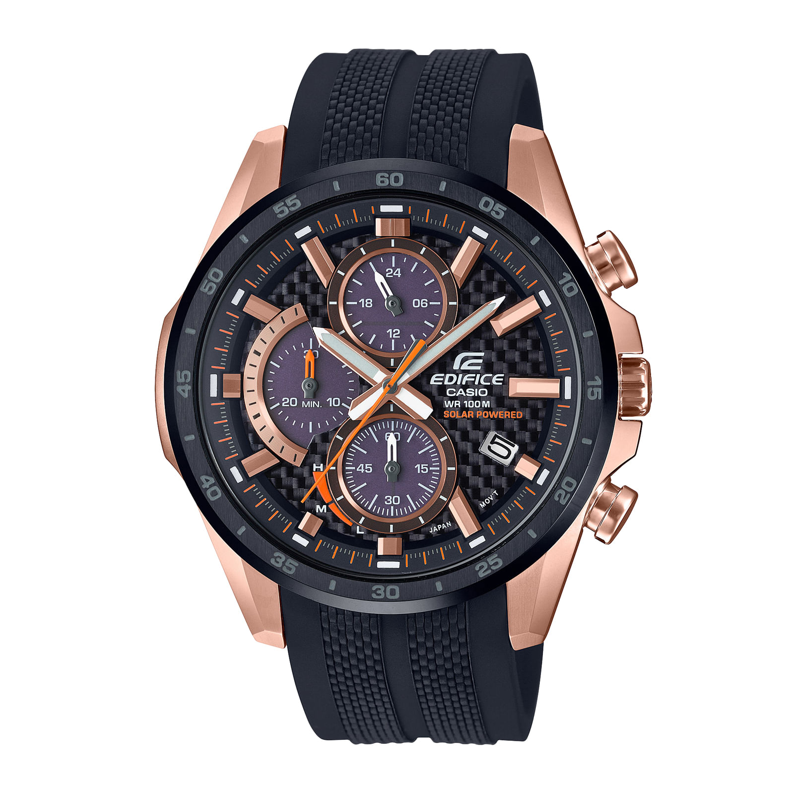 Reloj EDIFICE EQS-900PB-1B Acero Hombre Negro