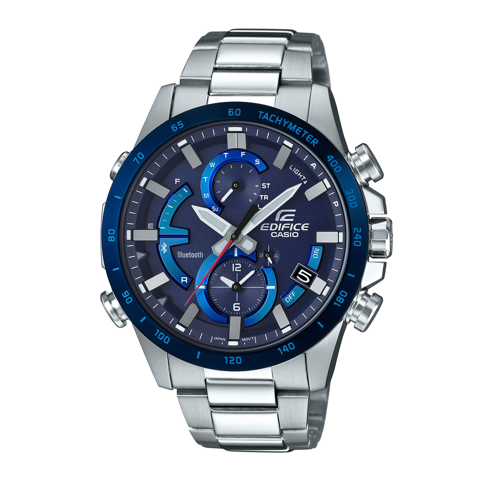 Reloj EDIFICE EQB-900DB-2A Acero Hombre Plateado