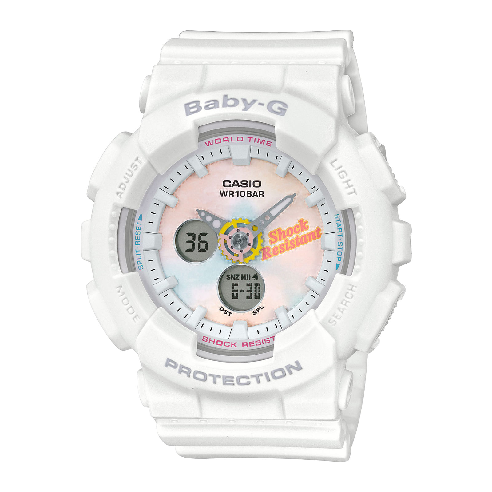 Reloj BABY-G BA-120T-7A Resina Mujer Blanco