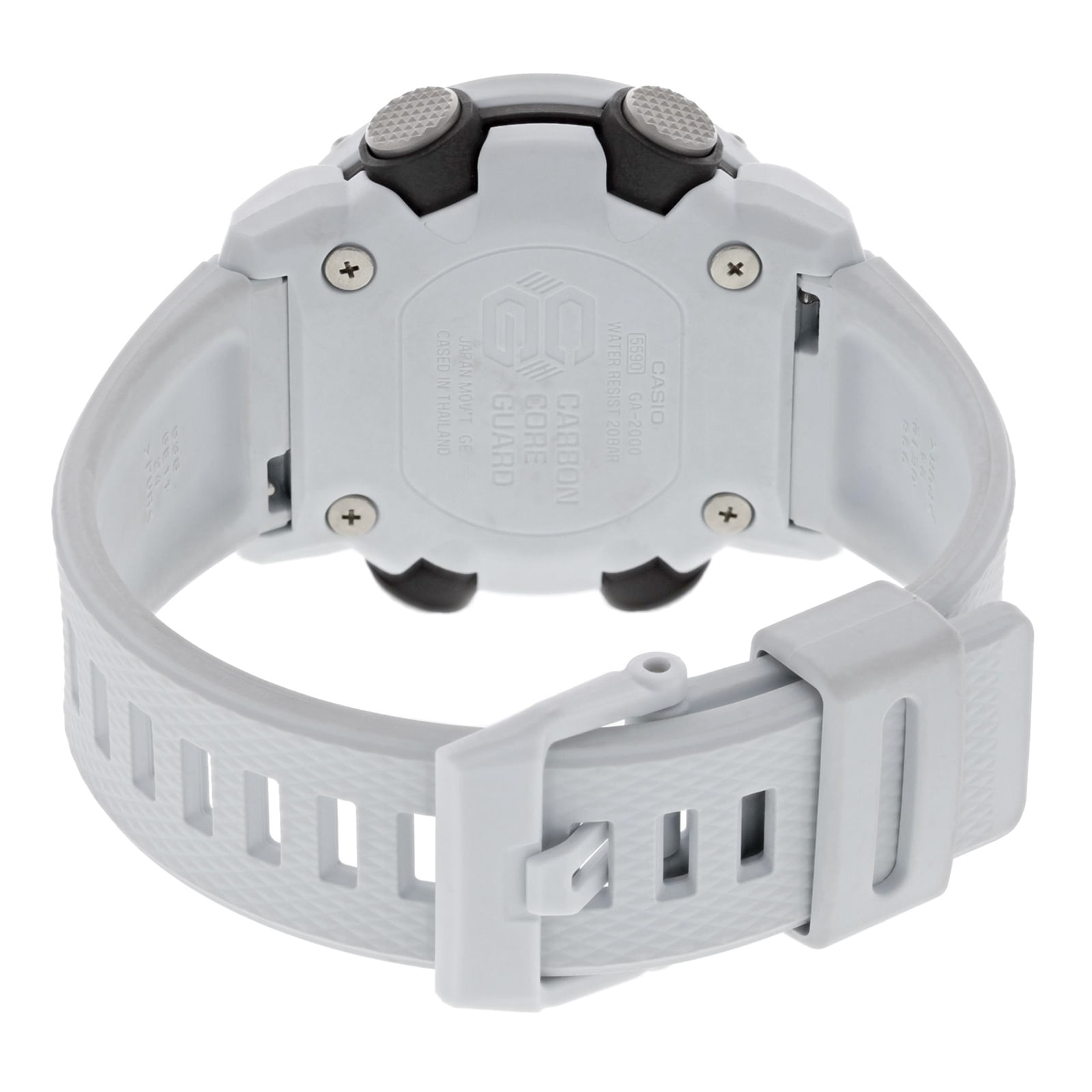 Reloj G-SHOCK GA-2000S-7A Carbono/Resina Hombre Blanco