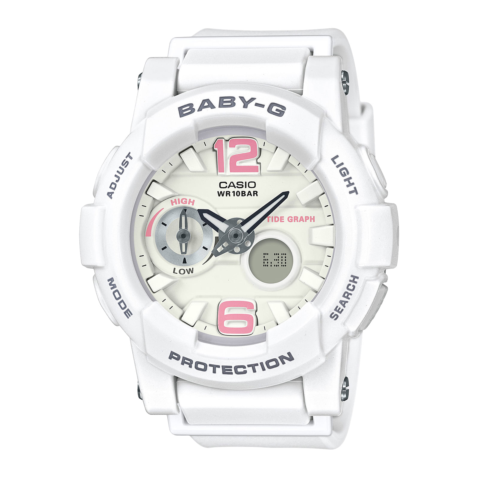 Reloj BABY-G BGA-180BE-7B Resina Mujer Blanco