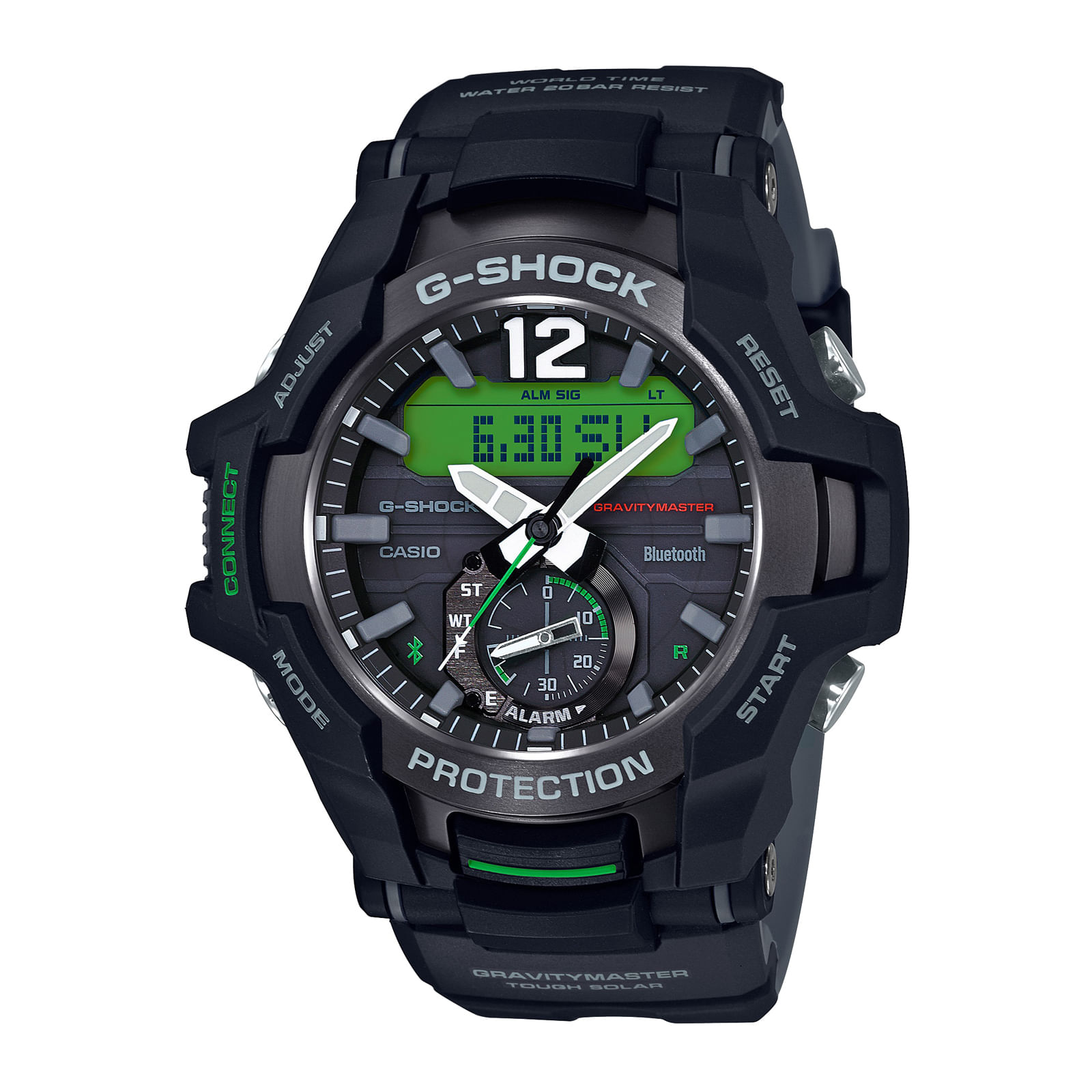 Reloj G-SHOCK GR-B100-1A3 Resina/Acero Hombre Negro