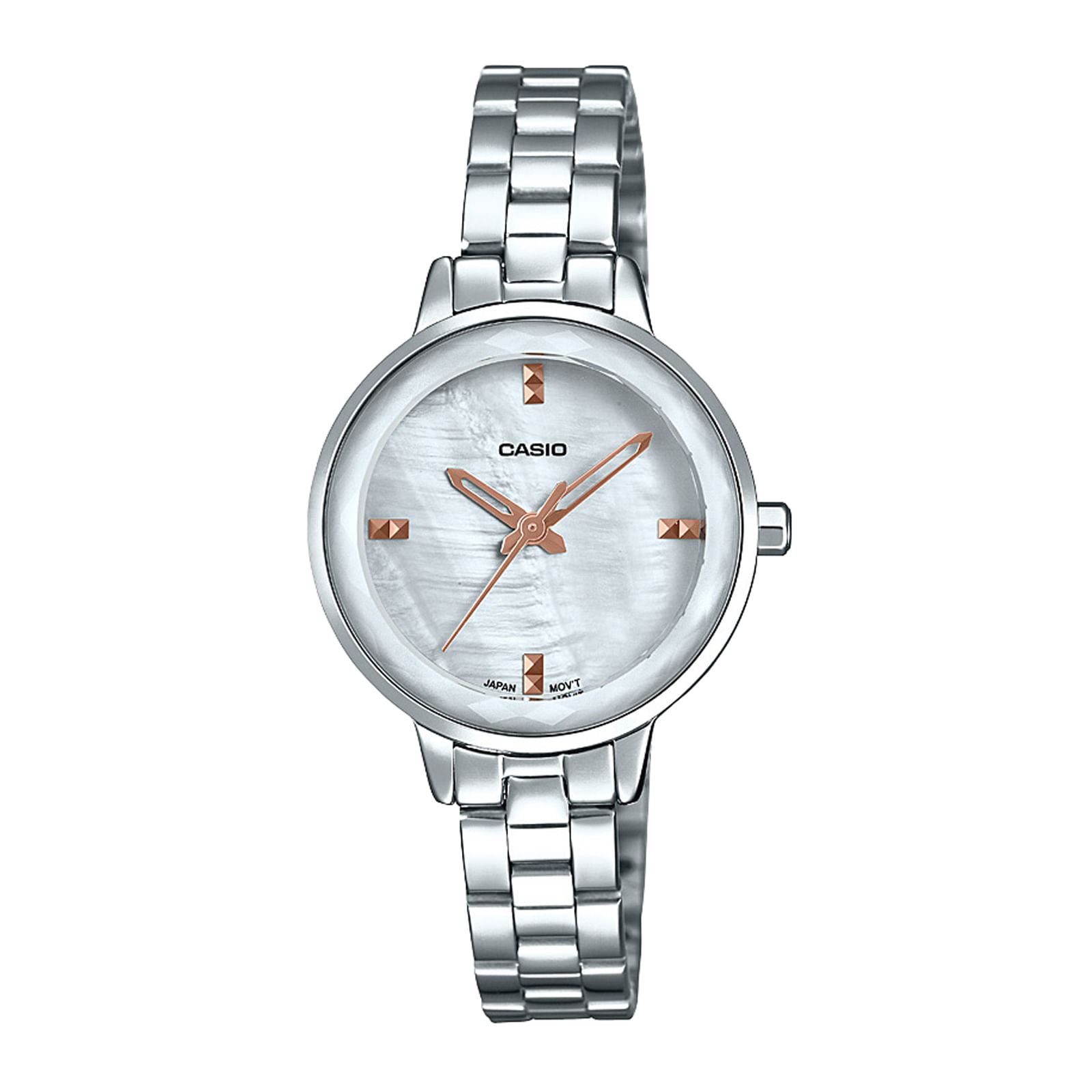 Reloj CASIO LTP-E162D-7A Acero Mujer Plateado