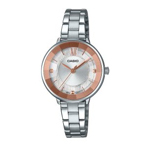 Reloj CASIO LTP-E163D-7A2 Acero Mujer Plateado