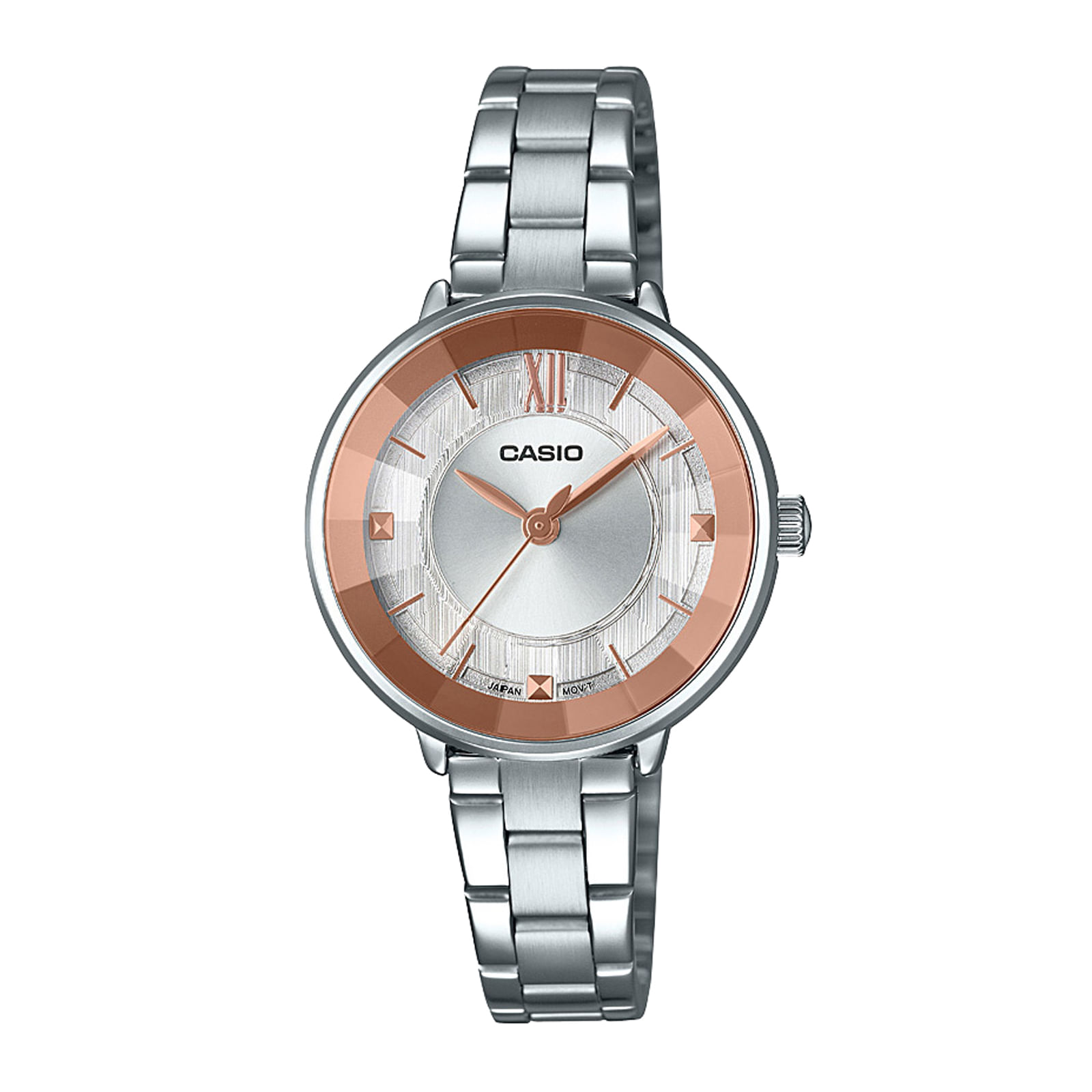 Reloj CASIO LTP-E163D-7A2 Acero Mujer Plateado