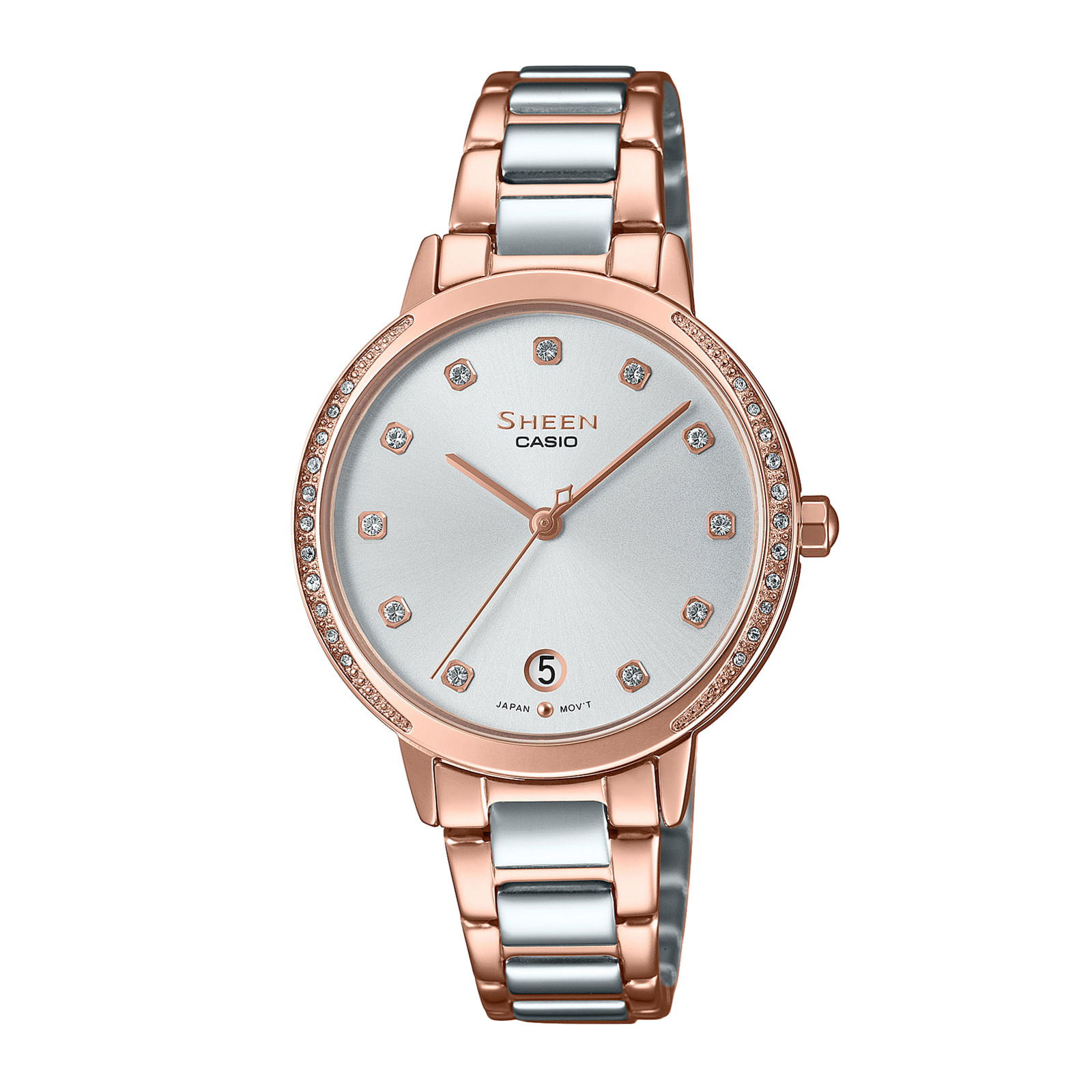 Reloj SHEEN SHE-4056SPG-7A Acero Mujer Oro Rosa