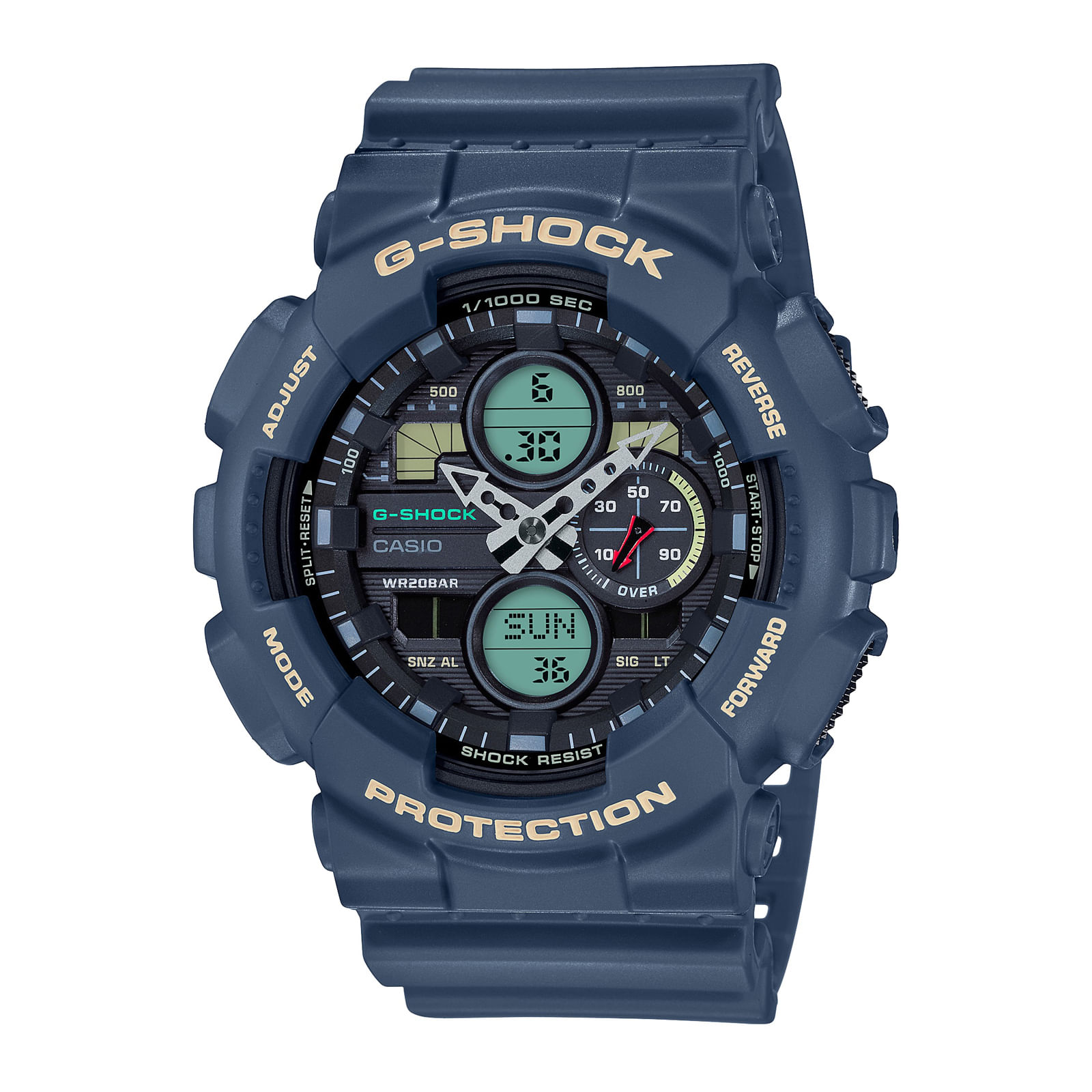 Reloj G-SHOCK GA-140-2A Resina Hombre Azul