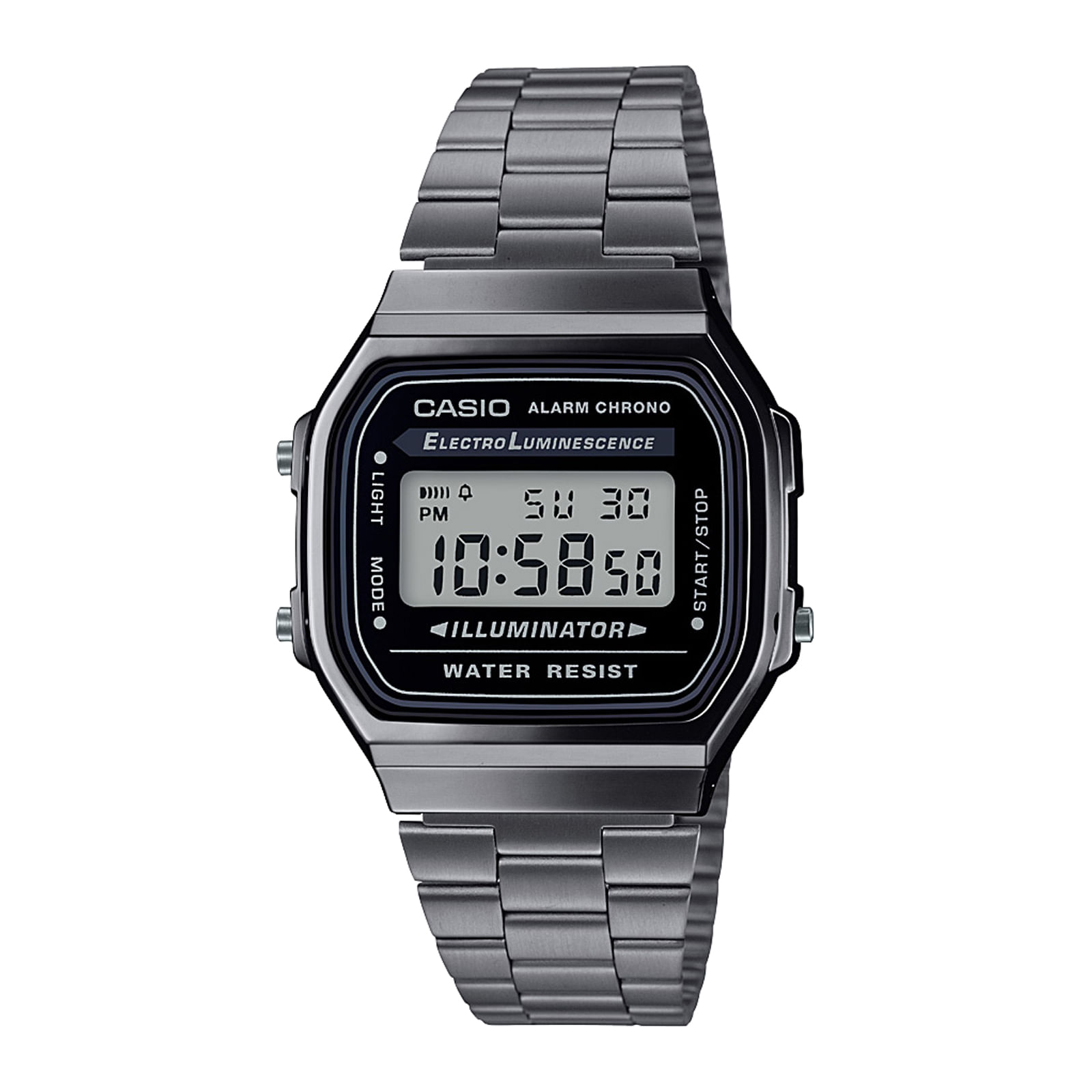 Reloj CASIO A168WGG-1A Resina Unisex Gris