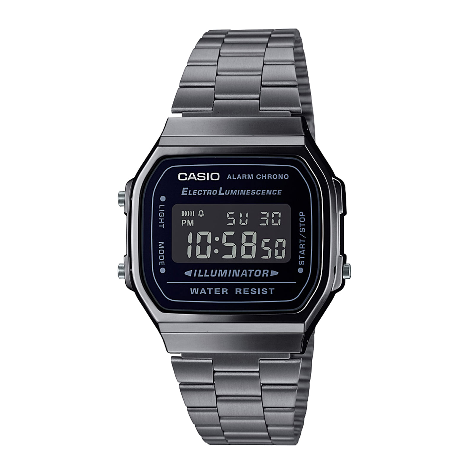 Reloj CASIO A168WGG-1B Resina Juvenil Gris