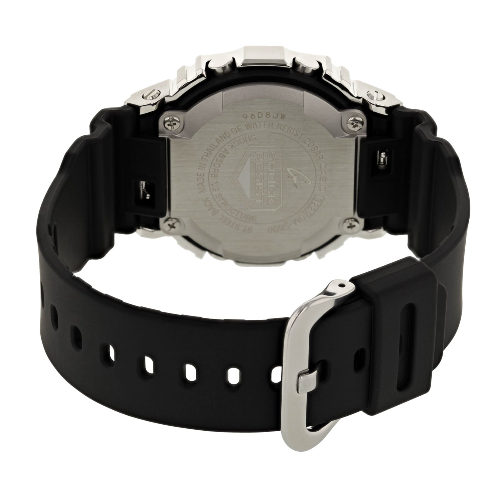 Reloj G-SHOCK GM-5600-1D Acero Hombre Plateado