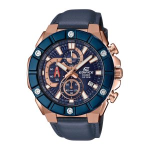 Reloj EDIFICE EFR-569BL-2A Acero Hombre Oro Rosa