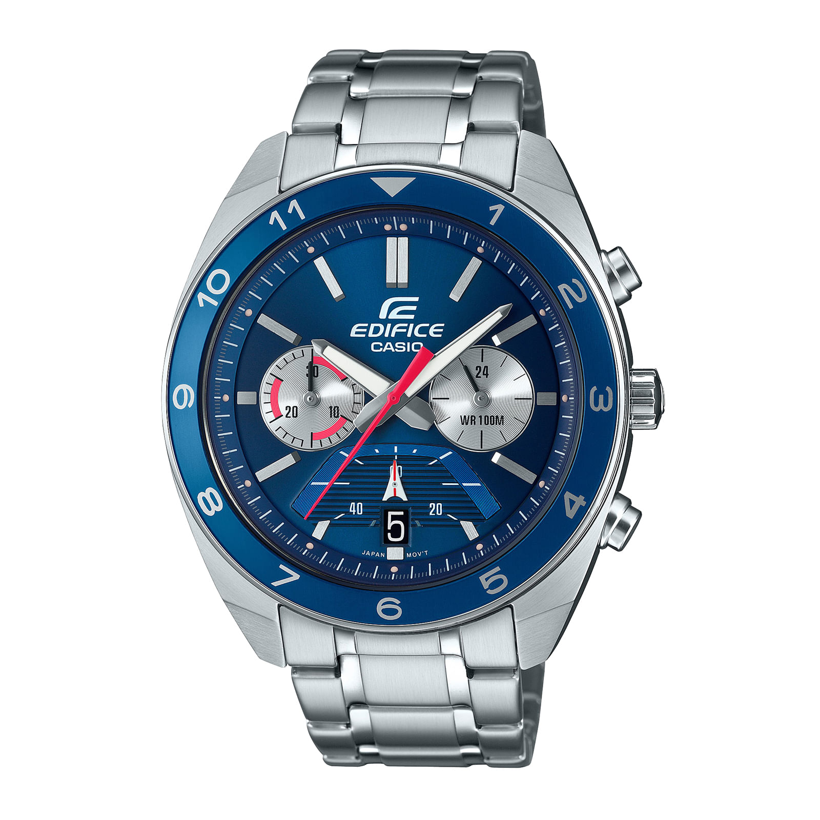 Reloj EDIFICE EFV-590D-2A Acero Hombre Plateado