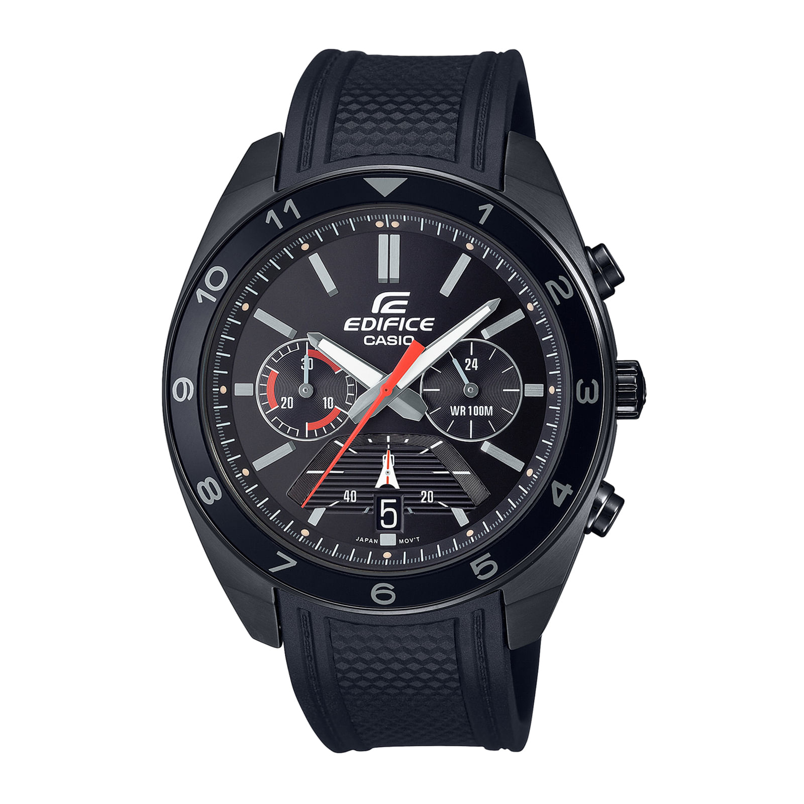 Reloj EDIFICE EFV-590PB-1A Acero Hombre Negro