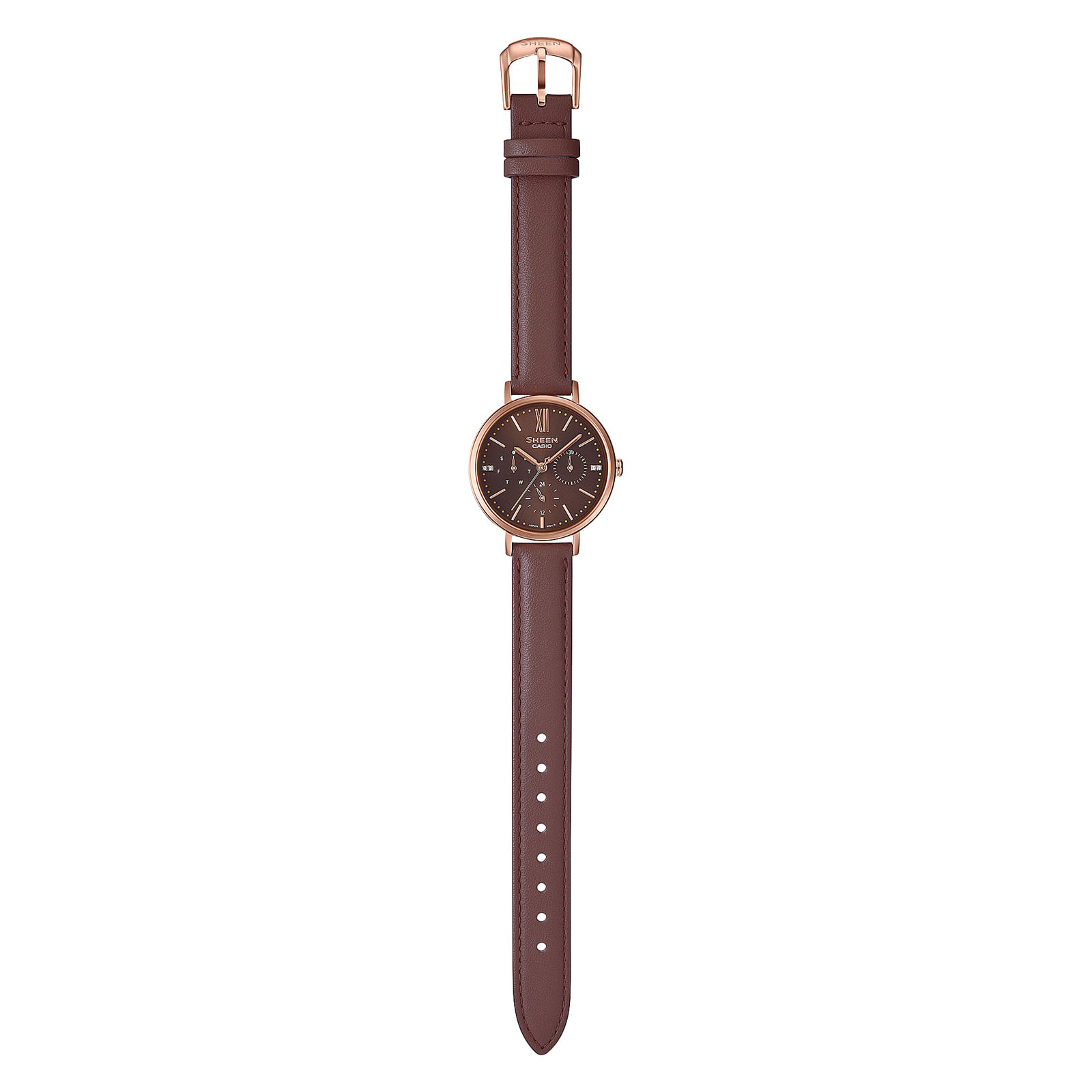 Reloj SHEEN SHE-3064PGL-5A Acero Mujer Marrón