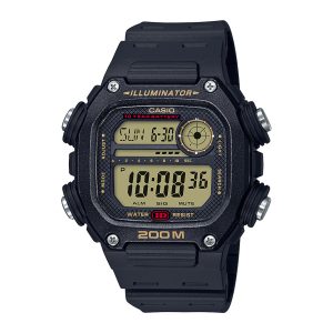 Reloj CASIO DW-291H-9A Resina Juvenil Negro