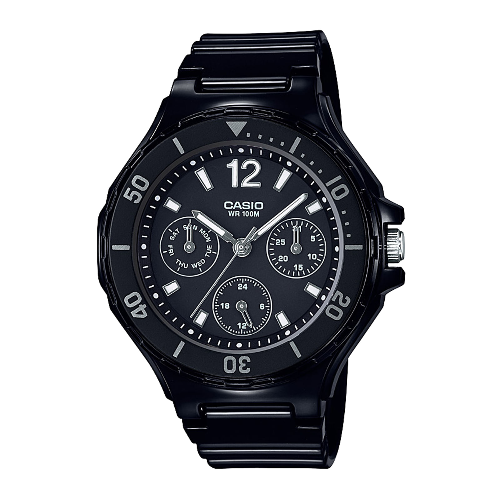 Reloj CASIO LRW-250H-1A1 Resina Juvenil Negro