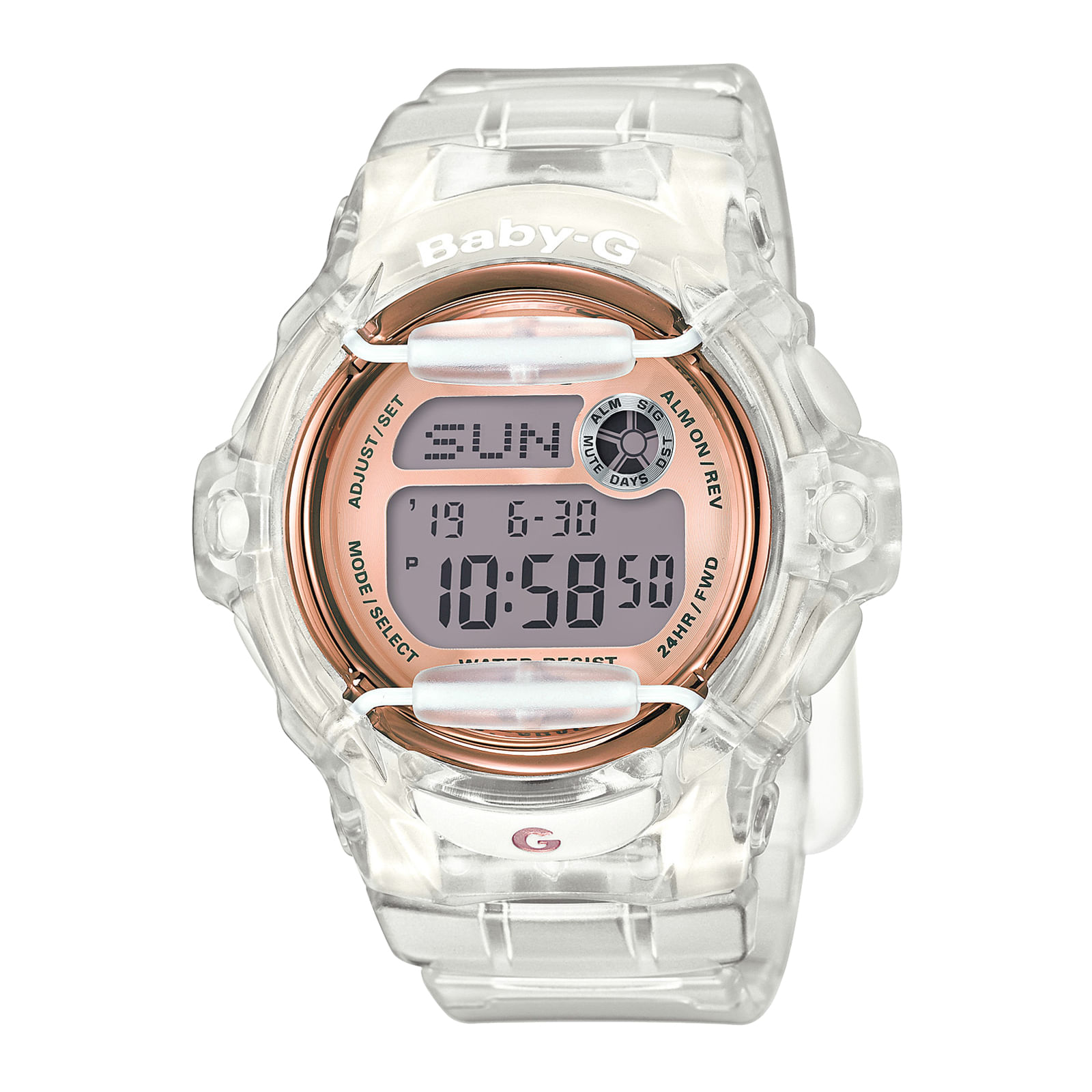 Reloj BABY-G BG-169G-7B Resina Mujer Blanco