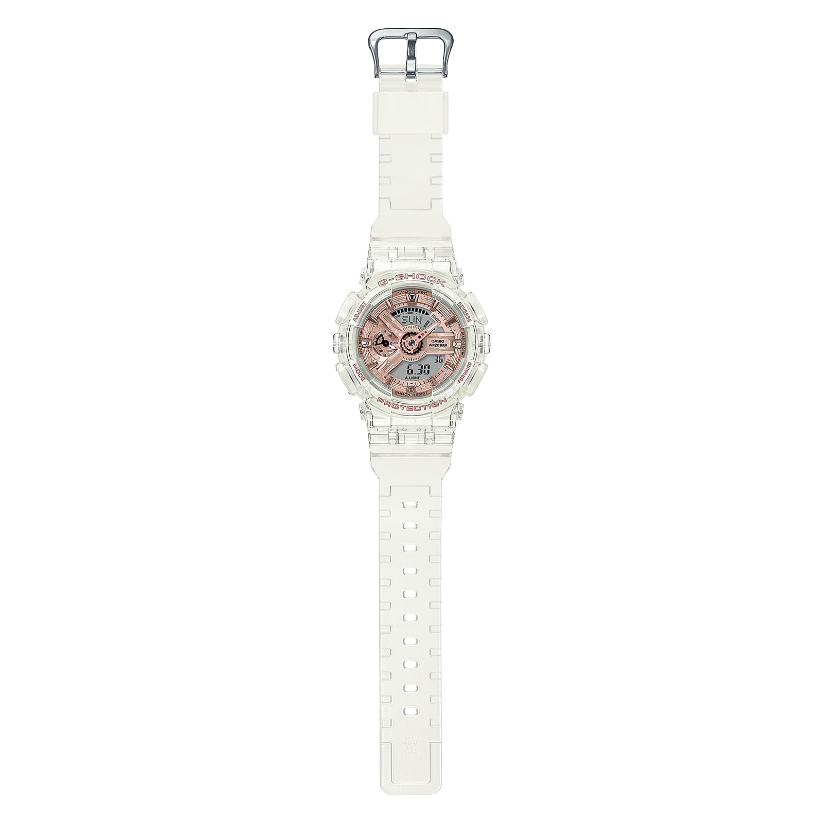 Reloj G-SHOCK GMA-S110SR-7A Resina Mujer Transparente