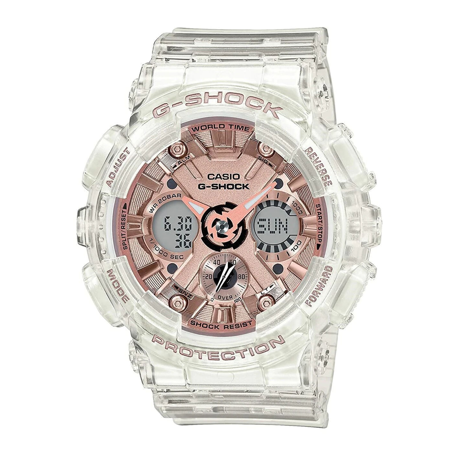 Reloj G-SHOCK GMA-S120SR-7A Resina Mujer Transparente