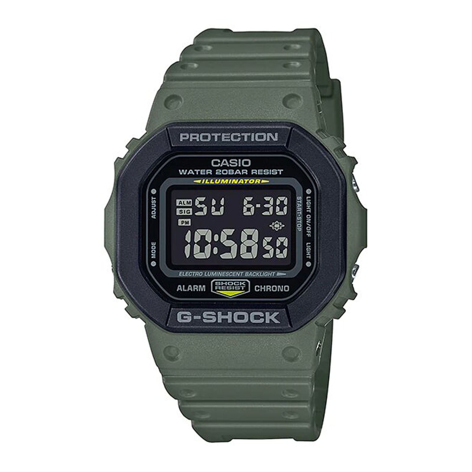 Reloj G-SHOCK DW-5610SU-3D Resina Hombre Verde