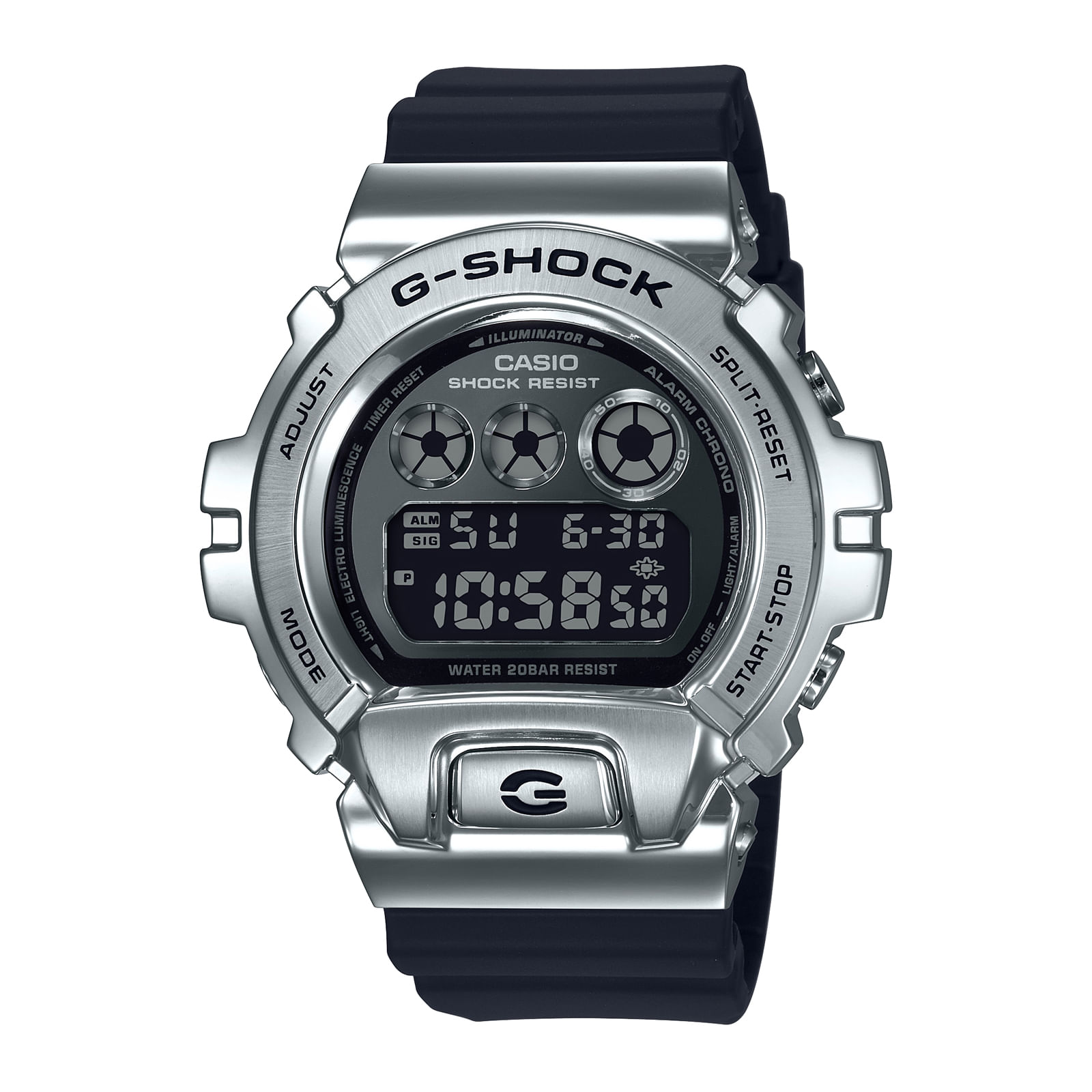 Reloj G-SHOCK GM-6900-1D Acero Hombre Plateado