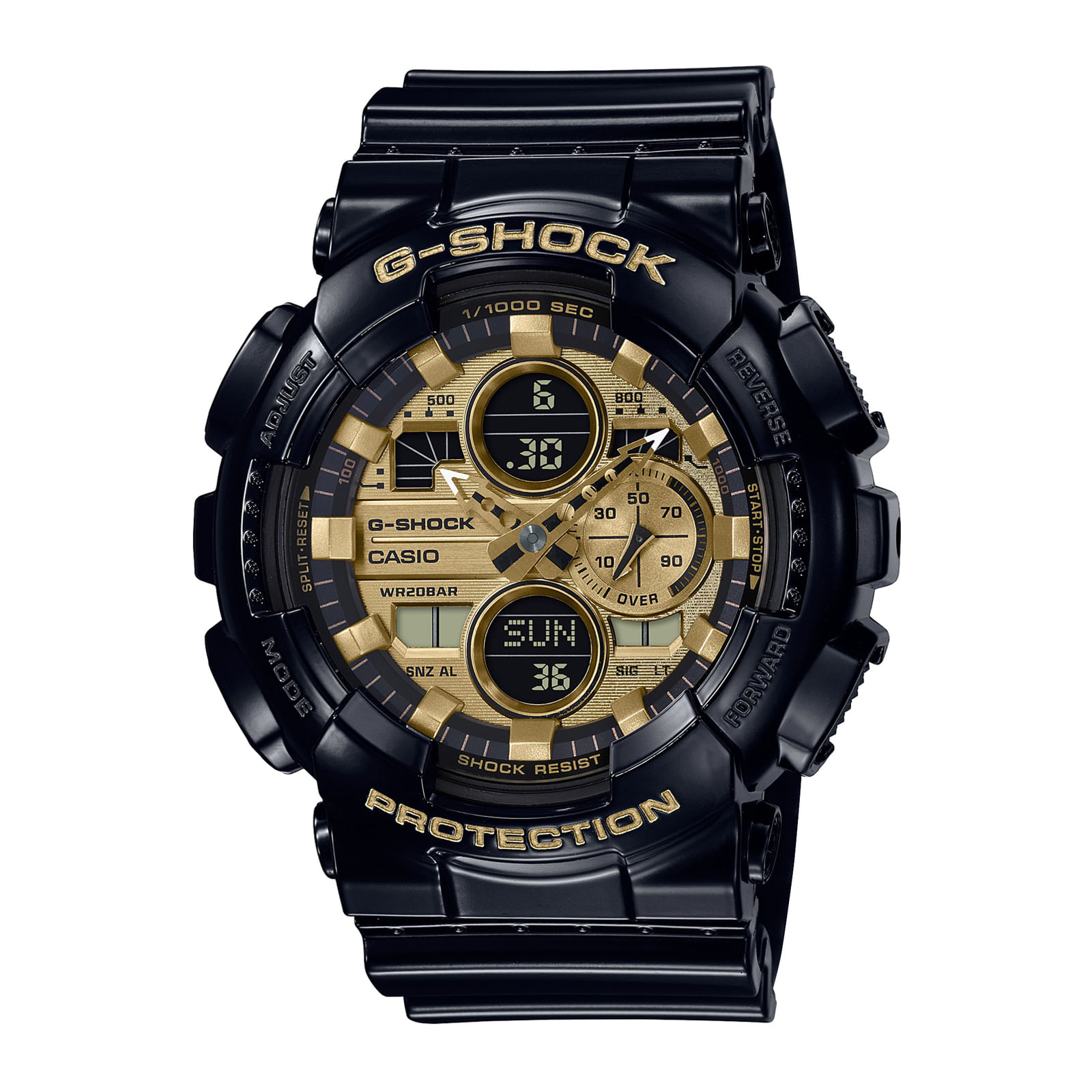 Reloj G-SHOCK GA-140GB-1A1 Resina Hombre Negro