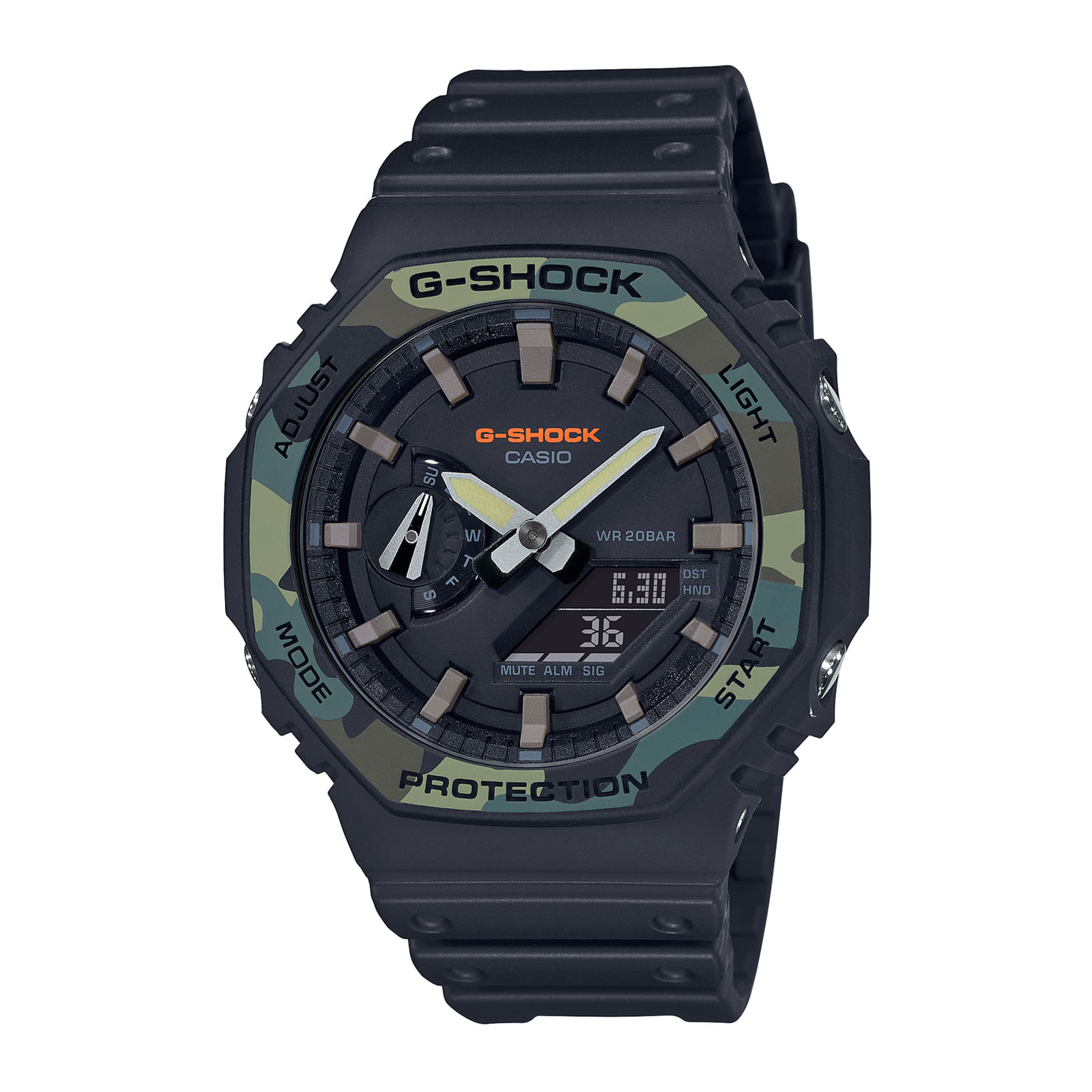 Reloj G-SHOCK GA-2100SU-1A Carbono Hombre Negro