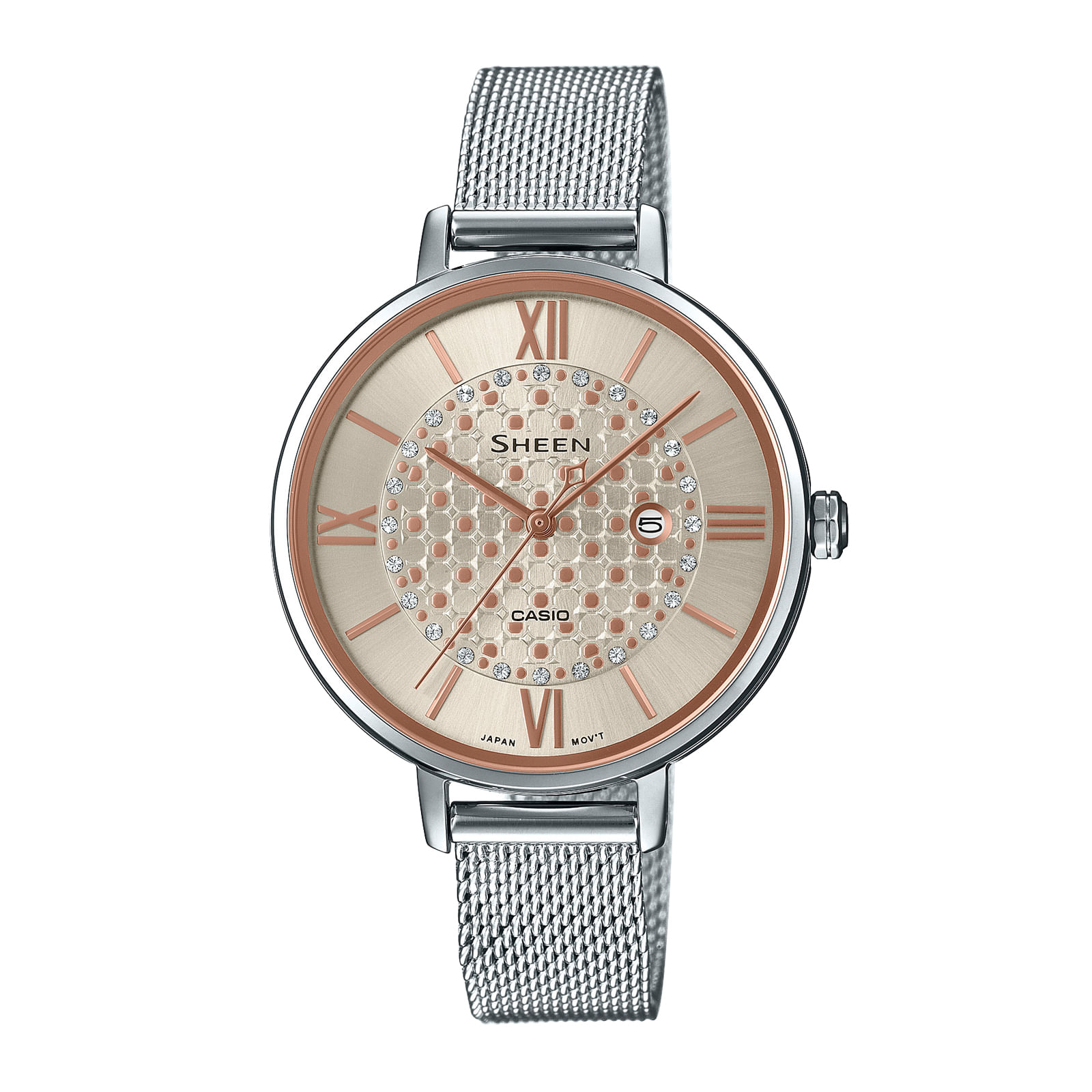 Reloj SHEEN SHE-4059M-4A Acero Mujer Plateado