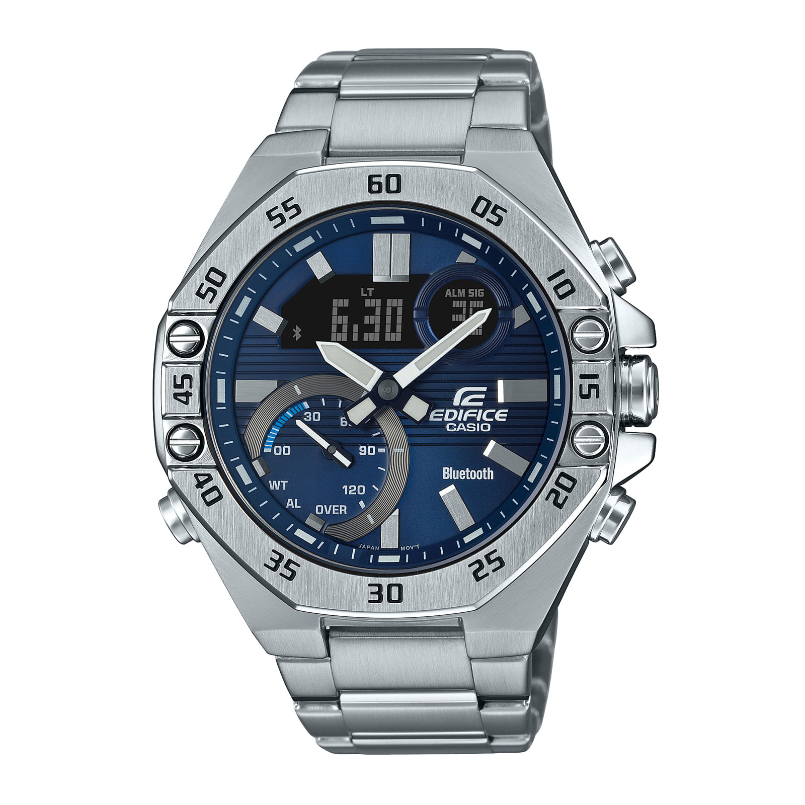 Reloj EDIFICE ECB-10D-2A Acero Hombre Plateado