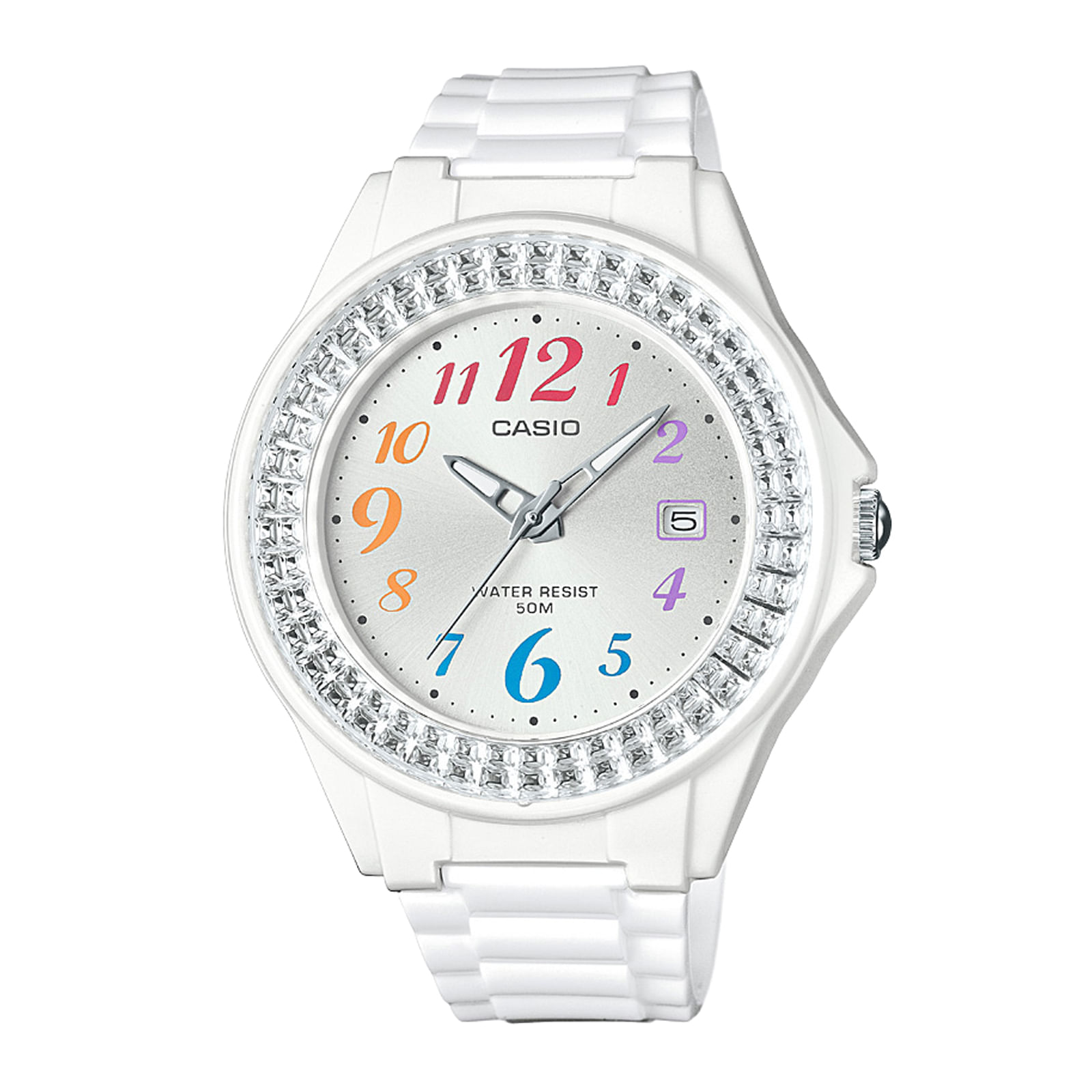 Reloj CASIO LX-500H-7B Resina Juvenil Blanco