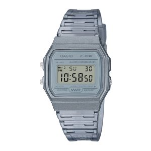 Reloj CASIO F-91WS-8D Resina Juvenil Gris