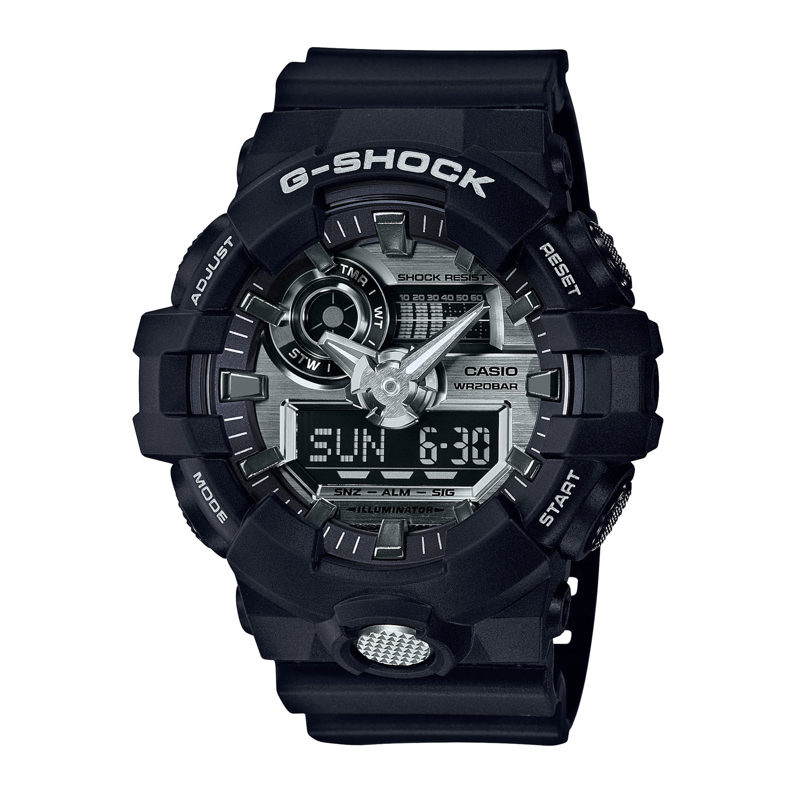 Reloj G-SHOCK GA-710-1A Resina Hombre Negro