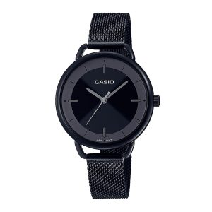 Reloj CASIO LTP-E413MB-1A Acero Mujer Negro