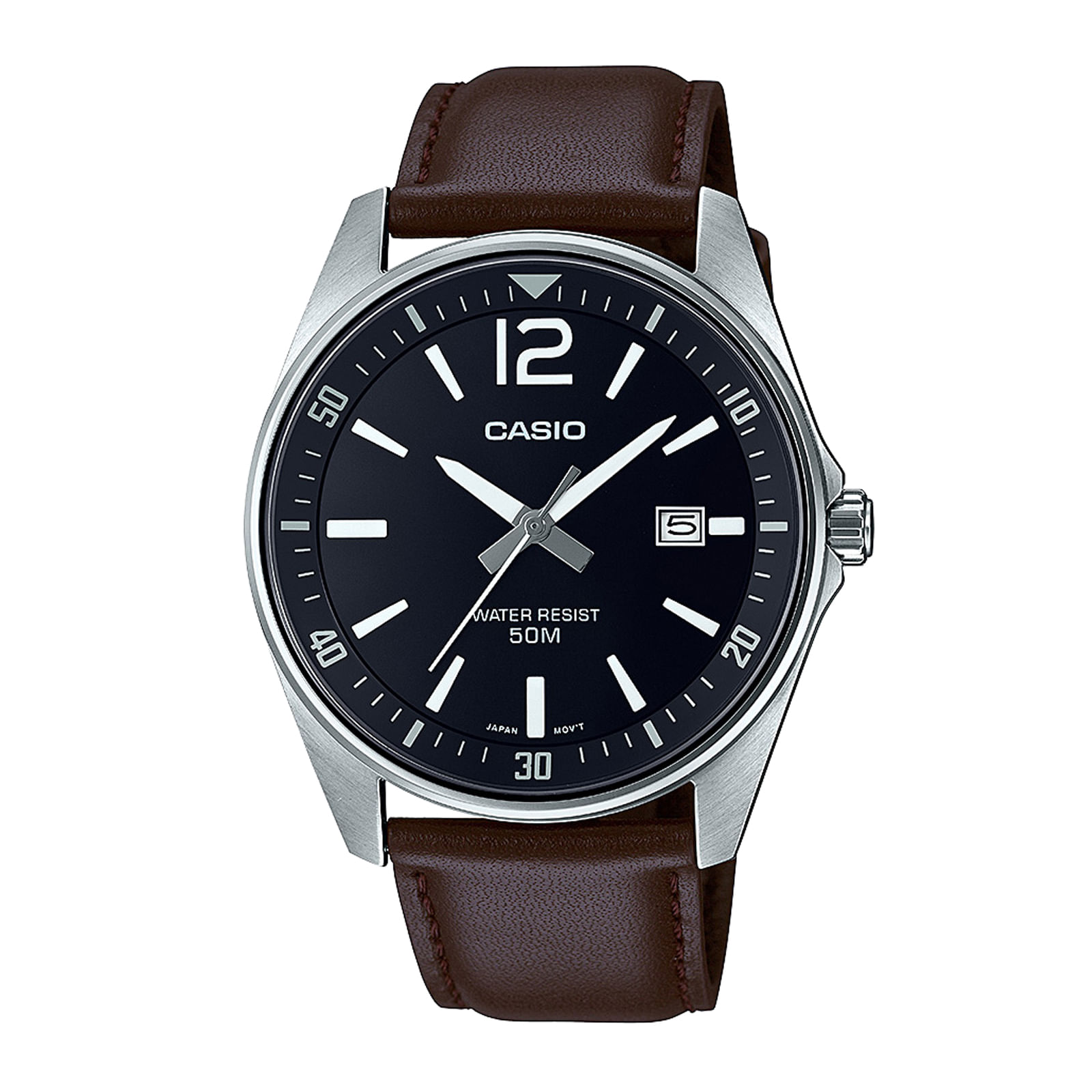 Reloj CASIO MTP-E170L-1B Acero Hombre Plateado