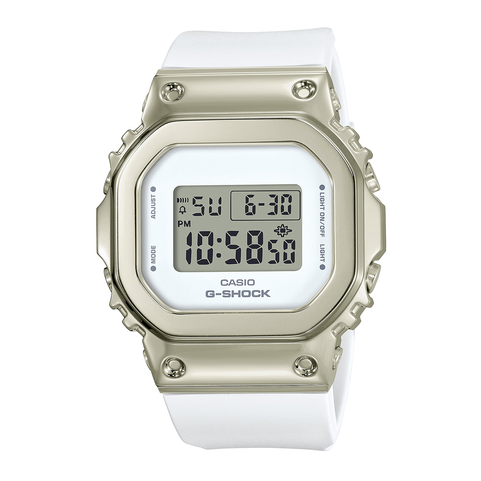 Reloj G-SHOCK GM-S5600G-7D Resina/Acero Mujer Plateado