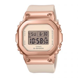 Reloj G-SHOCK GM-S5600PG-4D Resina/Acero Mujer Oro Rosa